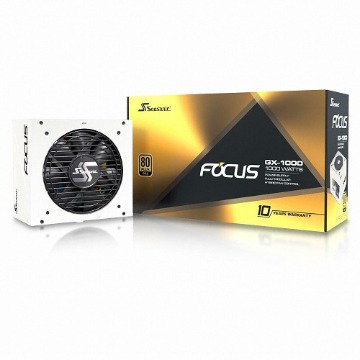 [시소닉] FOCUS GX-1000 White Full Modular