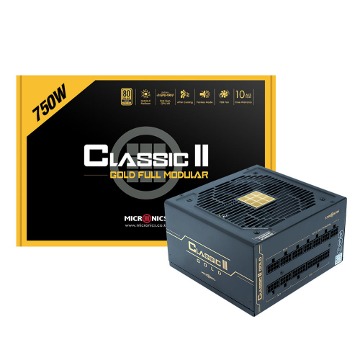 [MICRONICS] Classic II 750W 80PLUS GOLD 230V EU 풀모듈러